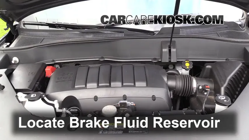 2013 GMC Acadia SLT 3.6L V6 Brake Fluid